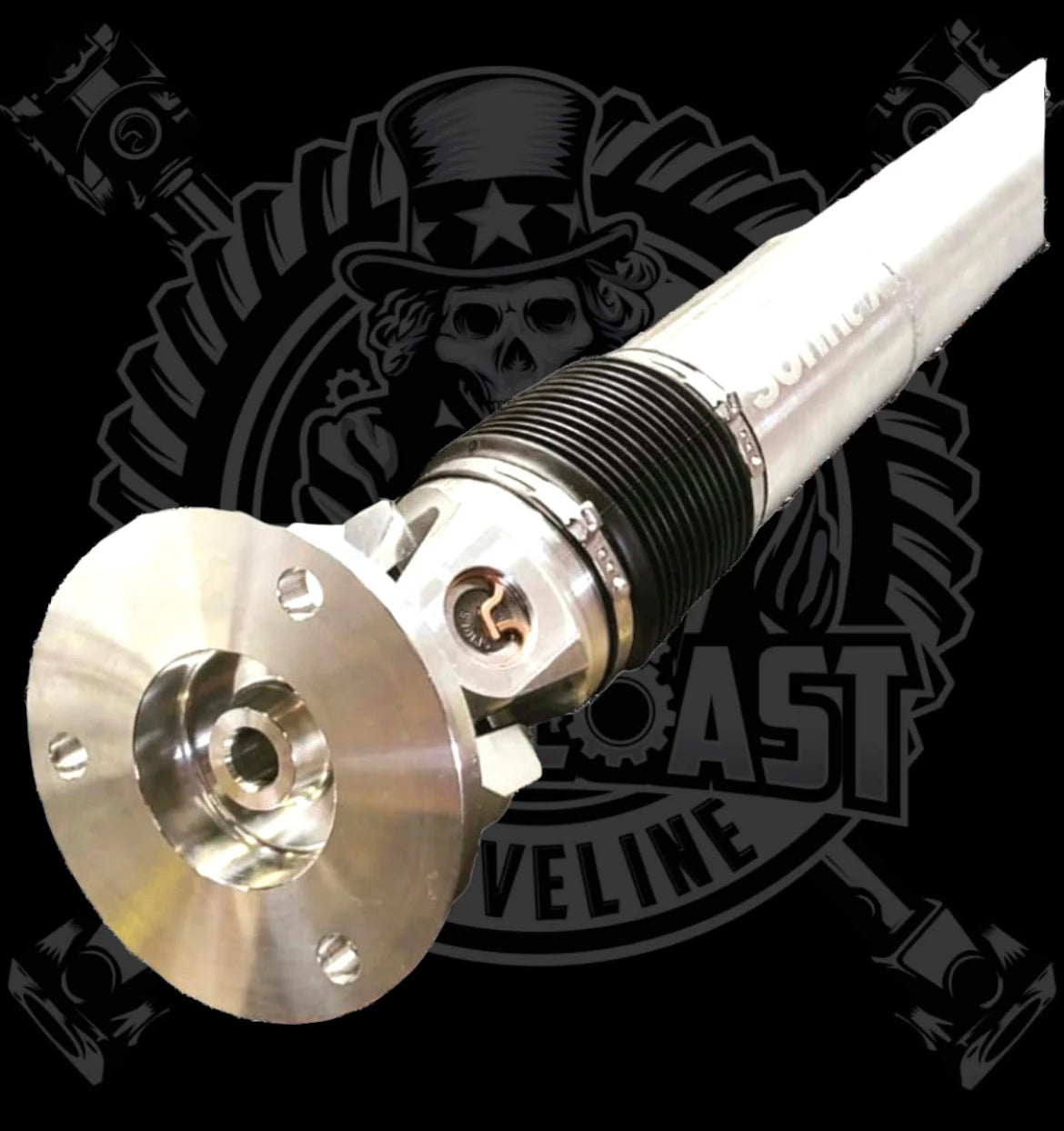 East Coast Driveline® (15-23) Dodge Charger SRT 1-Piece Aluminum Driveshaft (ZF 8 Bolt Differential)