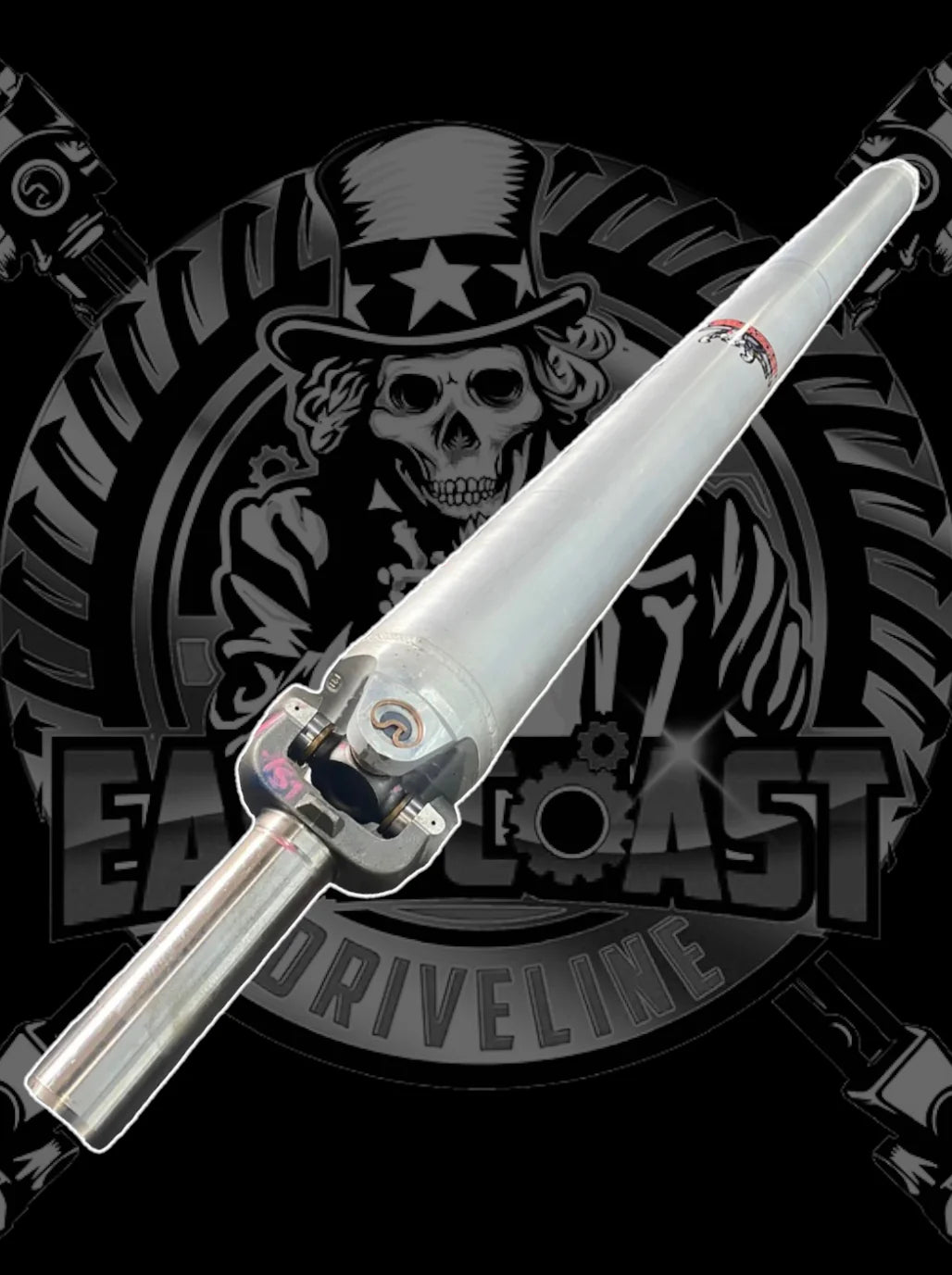 East Coast Driveline® (04-07) RAM 2500/3500 5.9L 1-Piece 5” Aluminum Driveshaft (Quad Cab 8’ Bed 160.5” WB)
