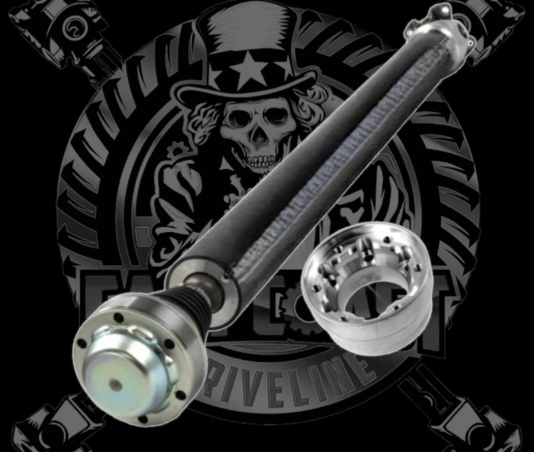 East Coast Driveline® (05-10) Ford Mustang S197 3.31” Carbon Fiber 1350 Series Driveshaft