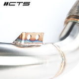 CTS Turbo® (14-19) BMW X5M/X6M F85/F86 304SS 3" Catless Exhaust Down Pipe Set