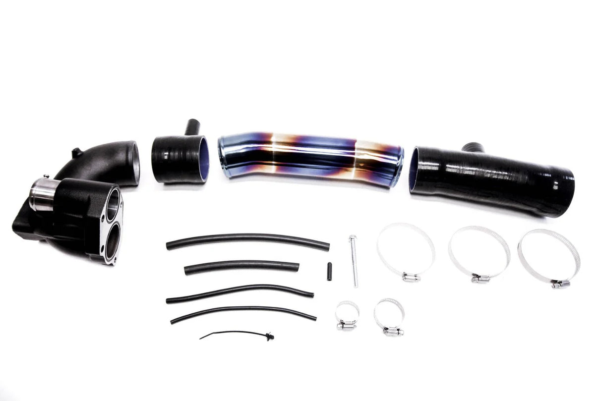 PLM® (17-22) Honda CR-V L15BE Turbo Inlet Pipe Kit Stainless Burnt Blue