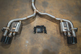 Valvetronic Designs® Audi RS5 B9 Valved Sport Titanium Cat-Back Exhaust with 4" OD Tips