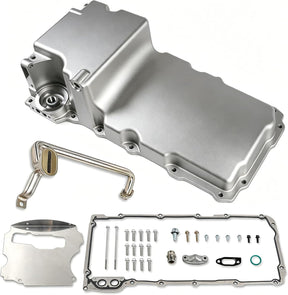 GM LS Swap Cast Aluminum Oil Pan Kit LS1/LS2/LS3/LS6/LS7/LQ7/LQ9