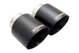 XForce (16-19) BMW M140i F20 Dual 4" OD Black Ceramic Exhaust Tips