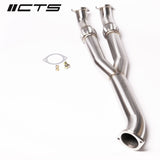 CTS Turbo® (09-24) Nissan GT-R R35 304SS 3" Catless Exhaust Mid-Pipes