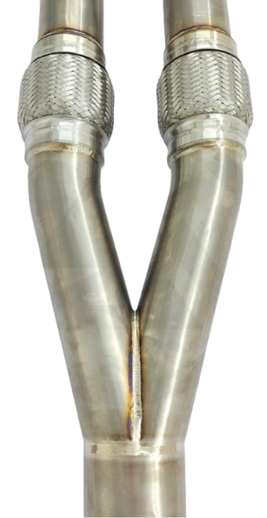 09-24 Nissan GT-R R35 VR38DETT Titanium Catless Exhaust Mid-Pipe