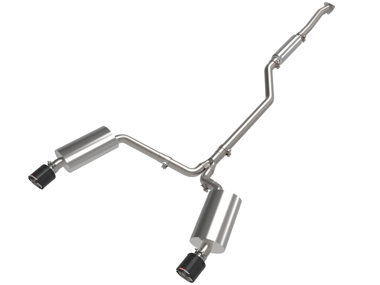 Takeda® (09-14) Acura TSX 304SS 2.5" Cat-Back Exhaust with 4.5" OD Tips