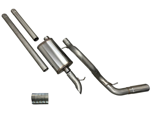 Speed Engineering® GM SUV/Truck 304SS 3.5" Cat-Back Exhaust (Single Cab-Axle Exit)