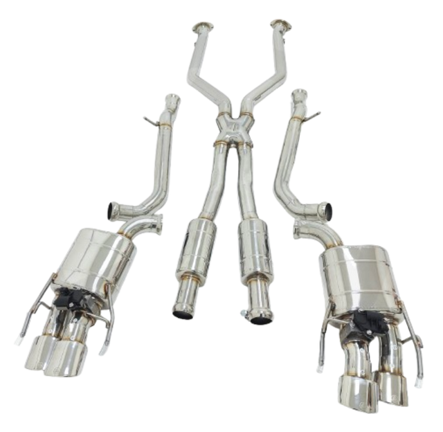 15-25 Lexus RC F XC10 5.0L 2UR-GSE 304SS 3" Cat-Back Exhaust 
