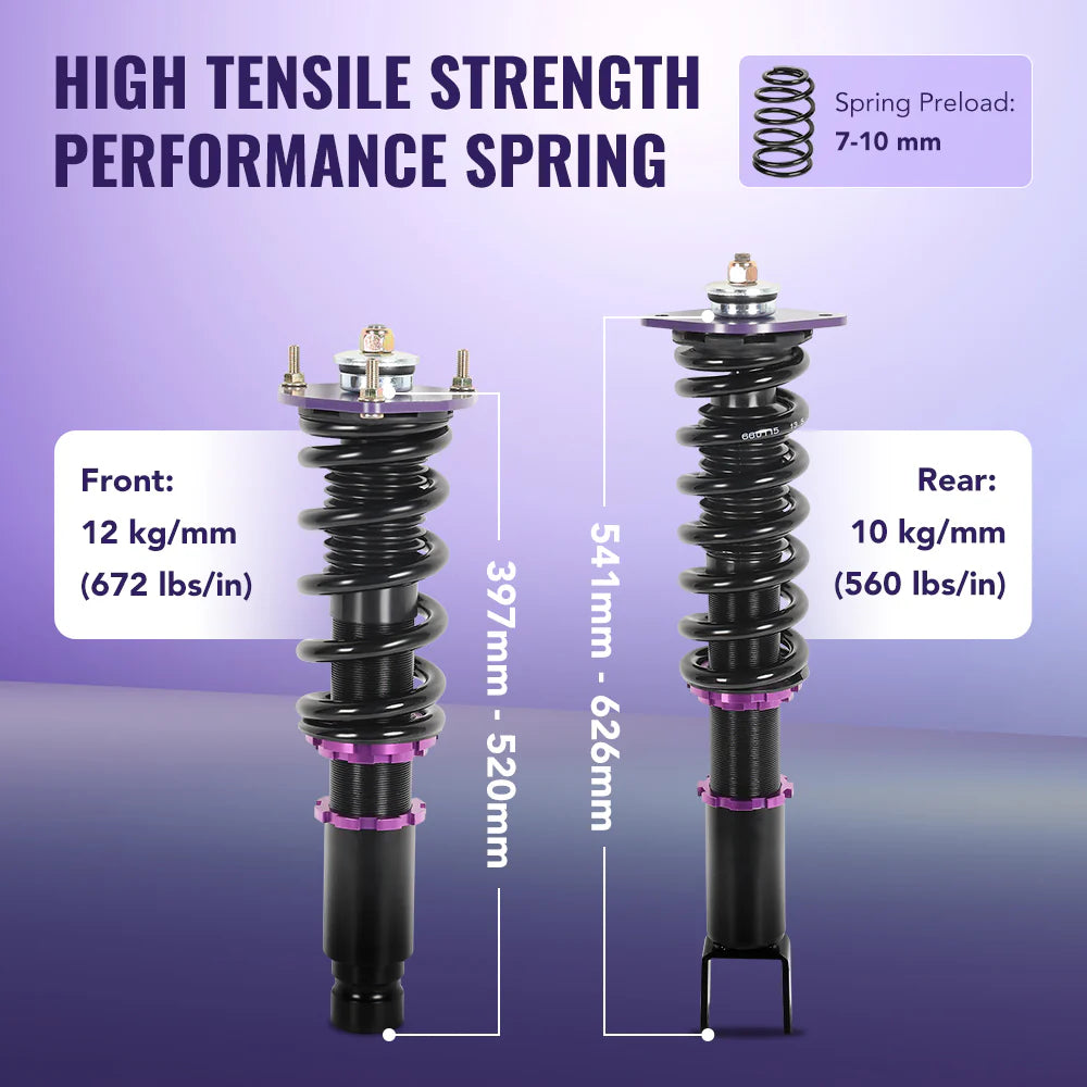 03-13 Infiniti G35/G37x/M35x/M45x AWD Adjustable Coilover
