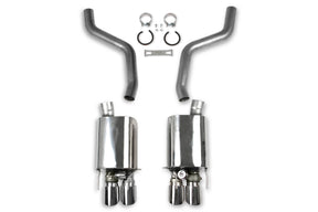 Hooker (06-13) Corvette Z06 C6 3" 304SS Axle-Back Exhaust with Dual NPP Mufflers