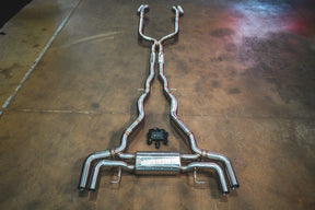 Valvetronic Designs® Alpina B8/BMW M850i G16 Valved Sport Cat-Back Exhaust with 4" OD Tips