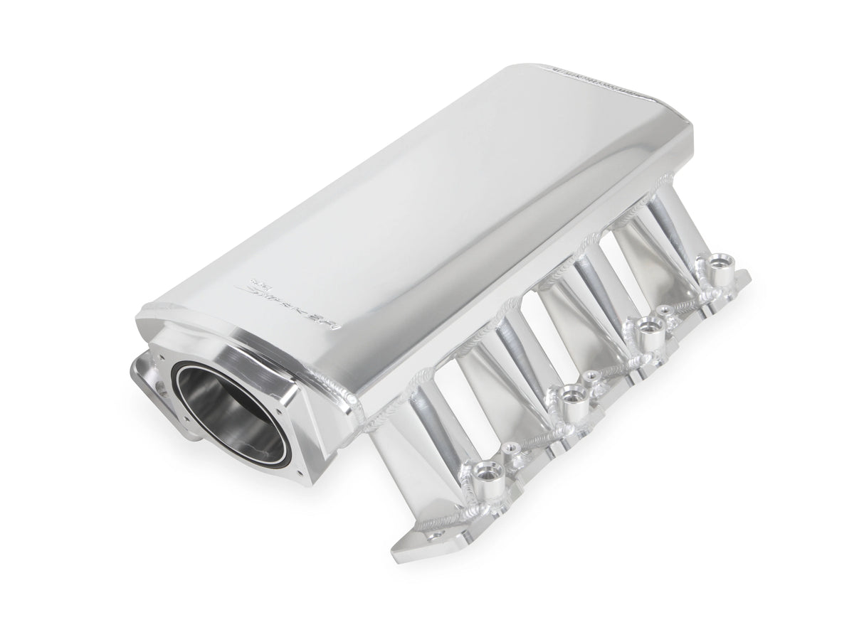 Holley® #820042-1 GM LS1/LS2/LS6 Hi-Ram Sheet Metal Fabricated Intake Manifold for 102mm Throttle Body