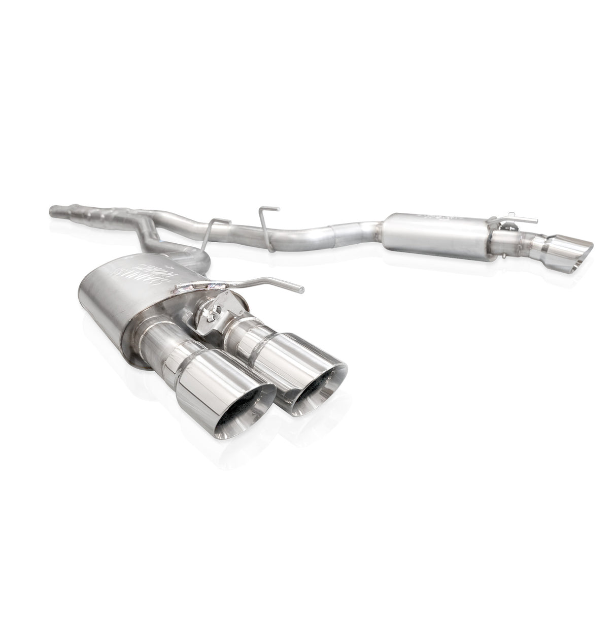Stainless Works® (24-25) Mustang GT 304SS 3" Cat-Back Exhaust with Quad 4" OD Tips