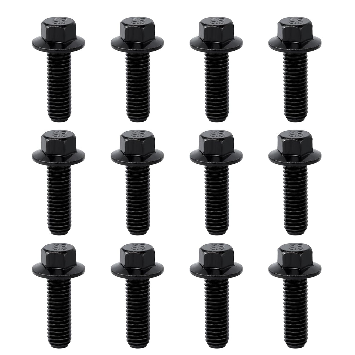 GM LS1/LS2/LS3/LS6/LS7/LT1/LT2/LT4/LT5 Exhaust Header Bolts (12)