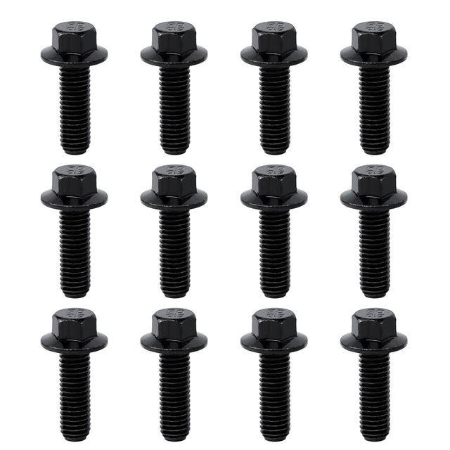 GM LS1/LS2/LS3/LS6/LS7/LT1/LT2/LT4/LT5 Exhaust Header Bolts (12)