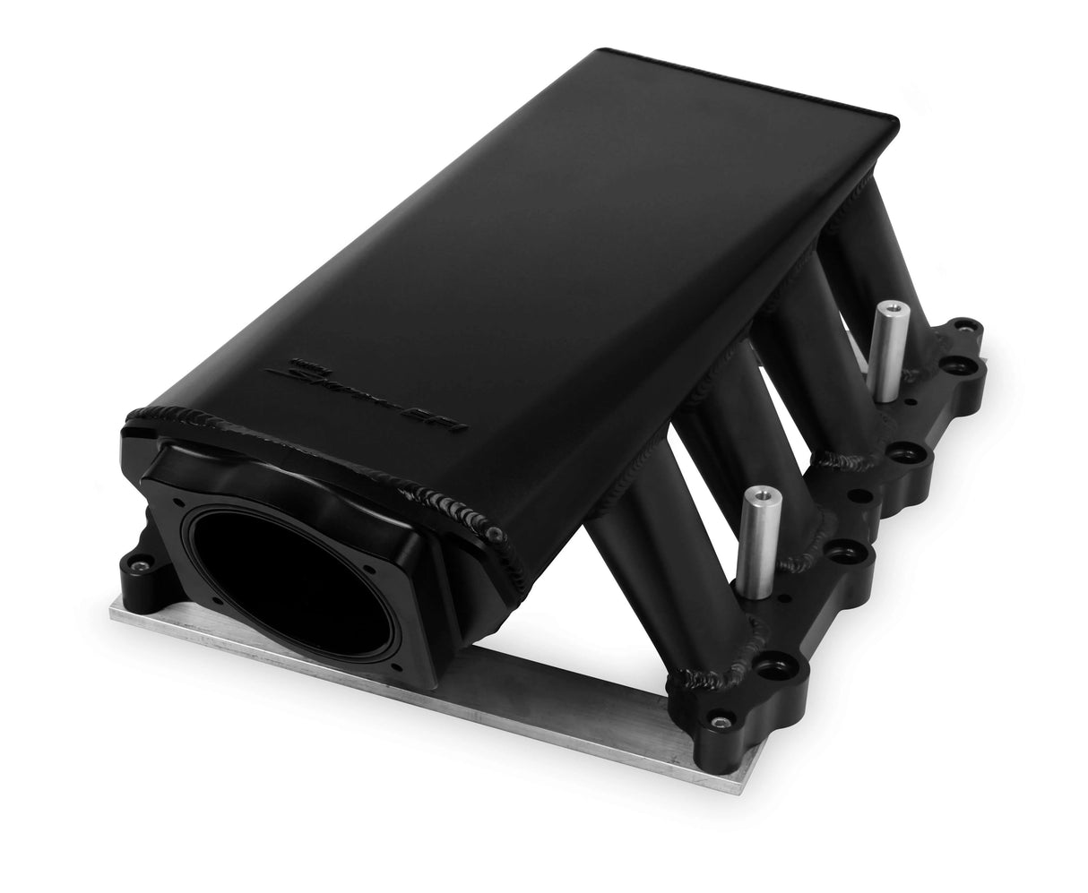 Holley® #839032 (15-17) Ford Coyote Sniper EFI Sheet Metal Fabricated Intake Manifold for 90mm Throttle Body