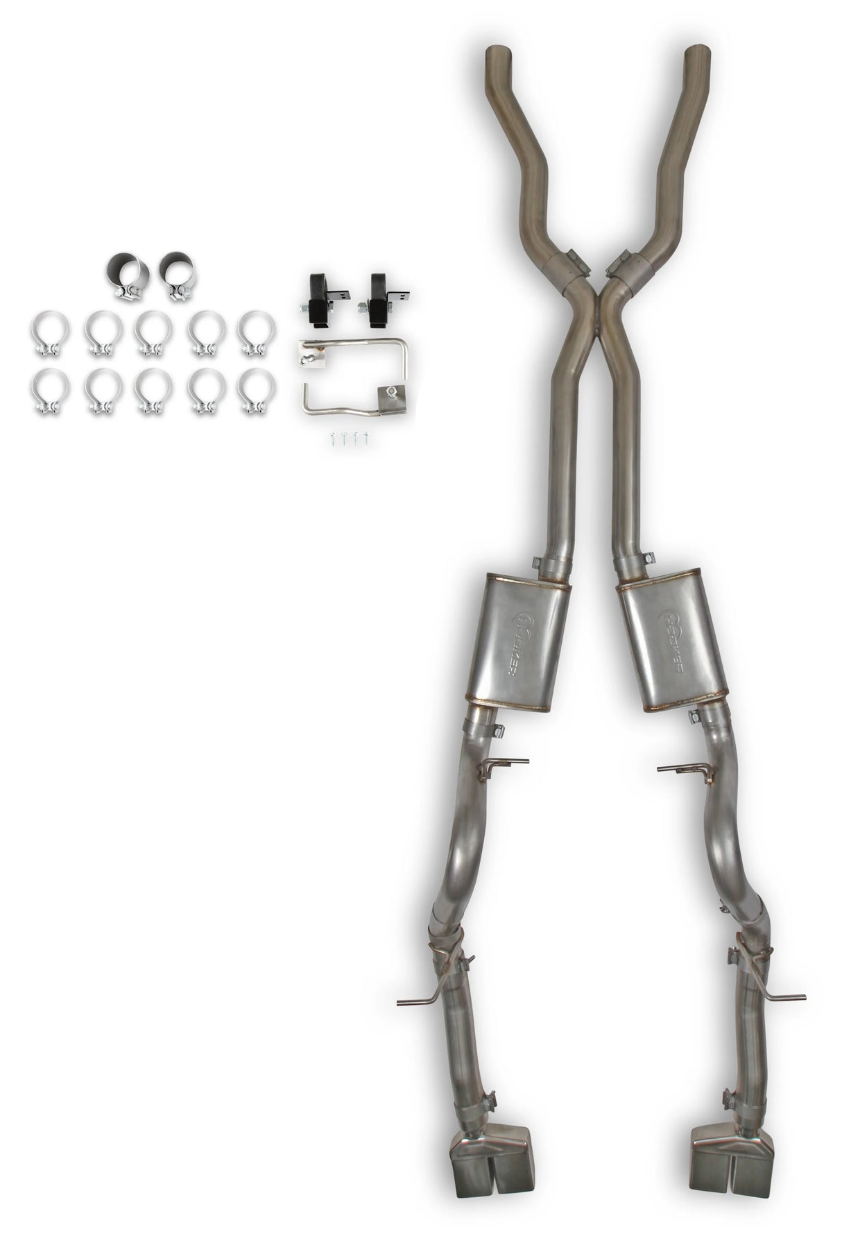 Hooker #BH23116 (70-74) Mopar E-Body Gen III Hemi Swap Exhaust System