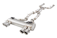 XForce (20+) BMW M3/M4 G80/G82 304SS 3" Varex Valved Cat-Back Exhaust with Quad 4" OD Tips