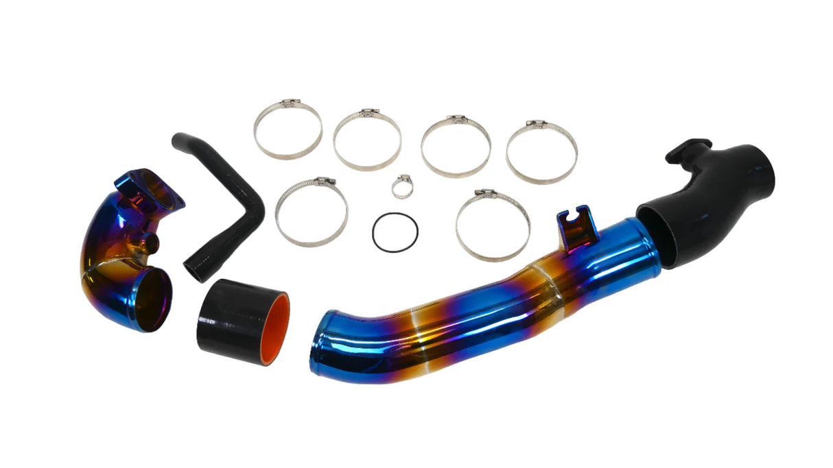 PLM® (22+) Acura Integra/Honda Civic 1.5T Turbo Inlet Pipe Kit Stainless Burnt Blue