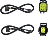 Kingman Speed® GEN III HEMI Oxygen Sensor Extension Harness Set (4-Pin Square/12"x24")