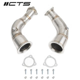CTS Turbo® (18-25) Audi RS5 B9 Sportback 304SS 3" Catless Down Pipe Set