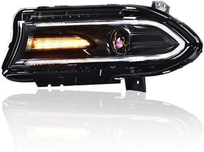 15-23 Dodge Charger Driver Side Head Light with DRL Strip (Halogen)