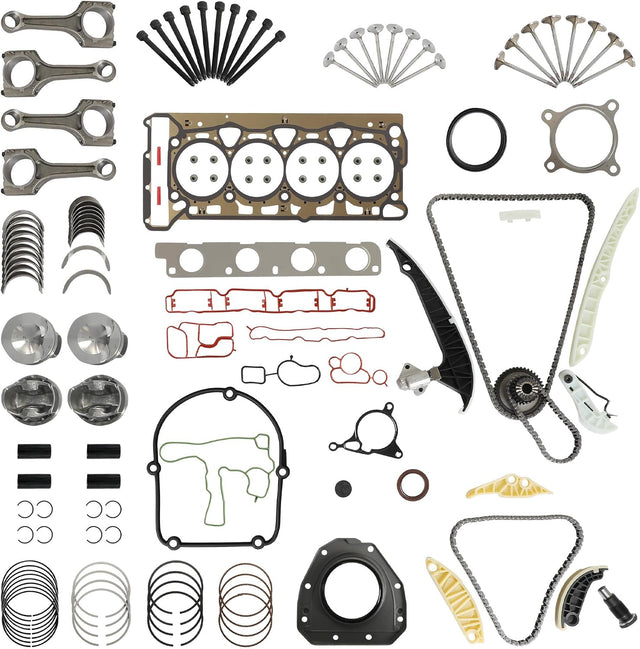 Audi/Volks Gen 2 EA888 Pistons/Connecting Rod/Intake/Exhaust Valves