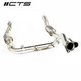 CTS Turbo® (17-20) Ford F-150 Raptor EcoBoost 304SS High-Flow Catted Downpipes