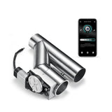 2.5" Electric Exhaust Cutout with Mobile App Remote Kit