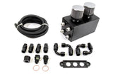 PLM® Power Driven Universal Oil Catch Can Kit Breather Tank