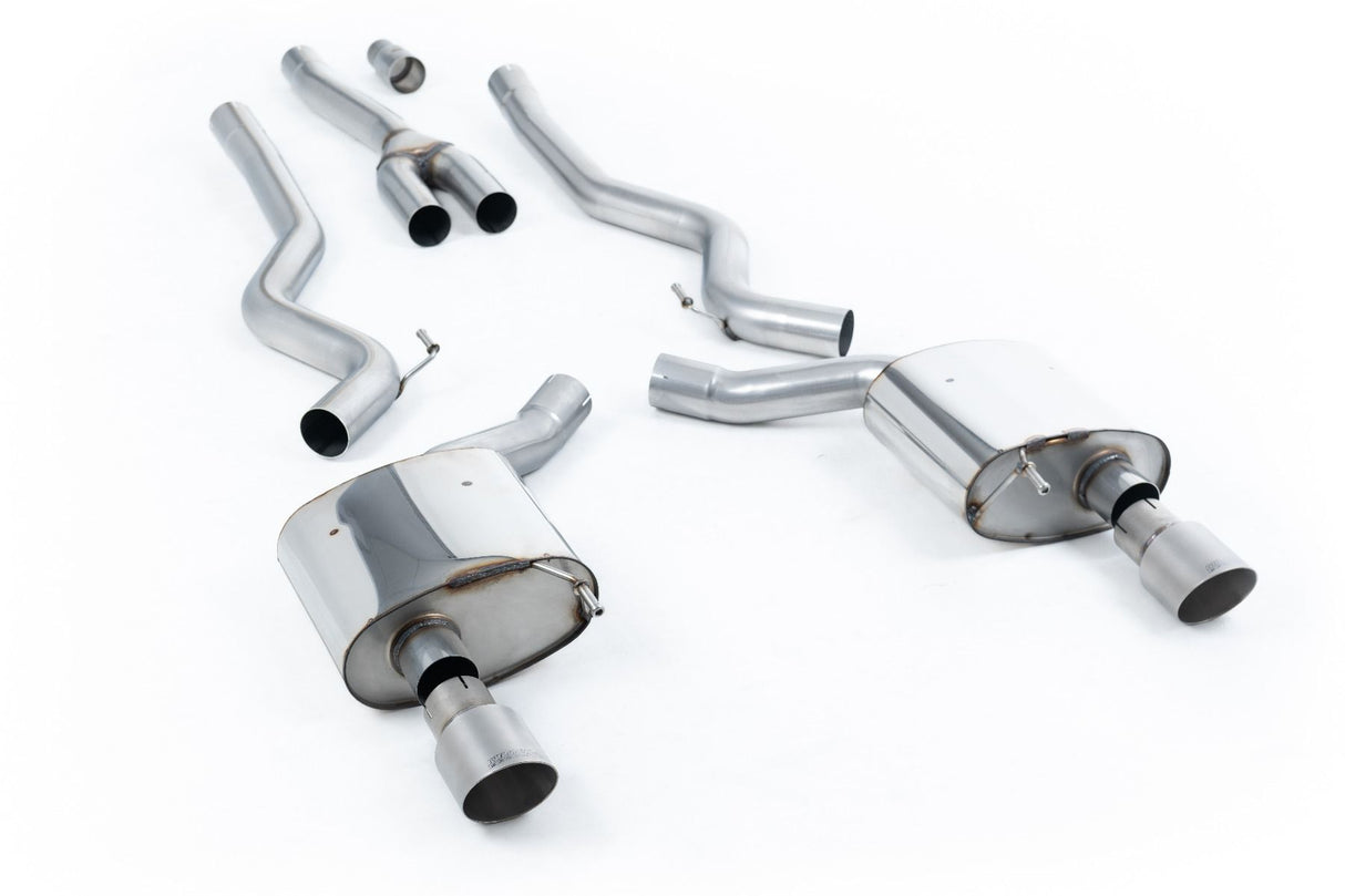 Milltek® (15-26) Mustang EcoBoost Fastback Non-Resonated Cat-Back Exhaust