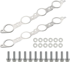 GM LS1/LS2/LS3/LS6/LS7 MLS Exhaust Header Gaskets with Zinc Bolts