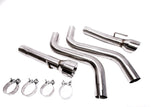 PLM® (15-23) Dodge Charger SRT 6.2L/6.4L Non-Resonated Axle-Back Exhaust with 4" OD Tips