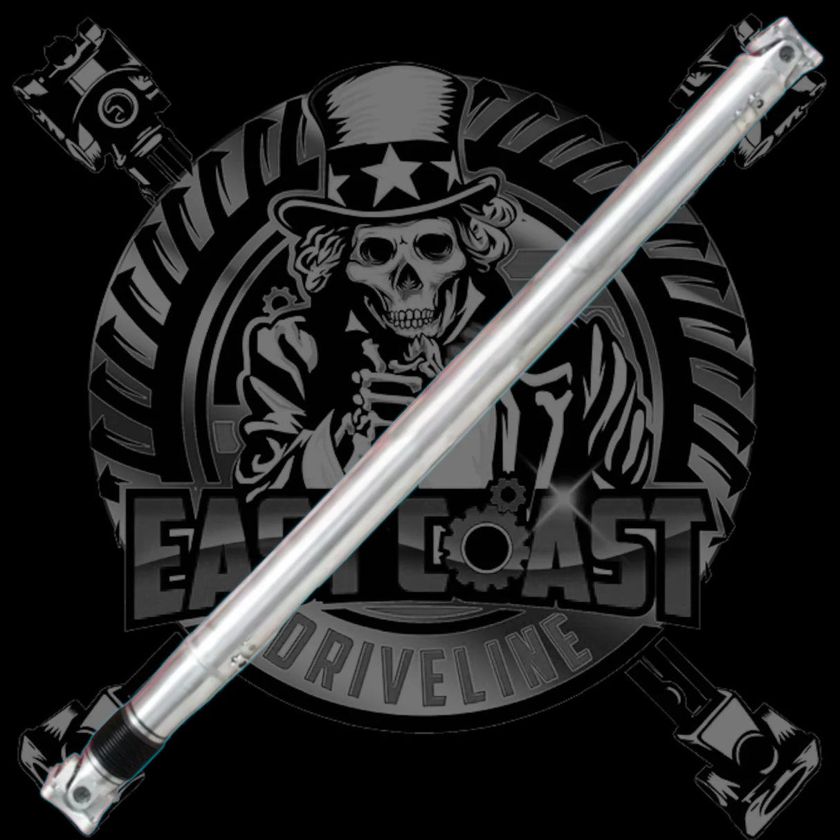 East Coast Driveline® (15-25) Ford F-150 5.0L 2WD 10-Speed 10R80 4" Driveshaft