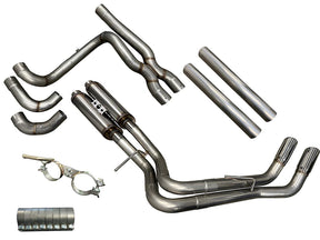 Speed Engineering® GM SUV/Truck 304SS 3" True Dual Cat-Back Exhaust (Single Cab-Rear Exit)