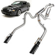 (99-04) Ford Mustang GT 4.6L 304SS 2.5" Cat-Back Exhaust with 4" OD Tips