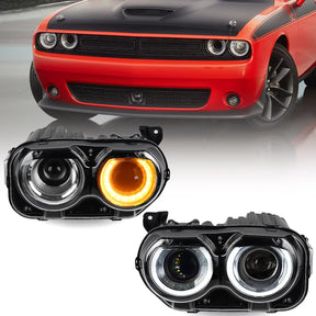 15-23 Dodge Challenger Xenon Head Lights (SXT, R/T, T/A, SRT, 392)