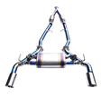 16-22 INFINITI Q50/Q60 2.0L M274 Blue Titanium Cat-Back Exhaust

