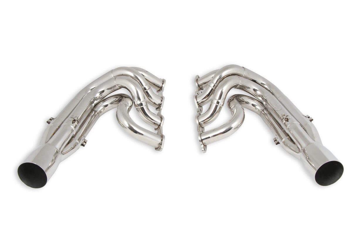 Hooker #2502-2HKR Big Block Chevy 3-Step Dragster Polished Racing Headers