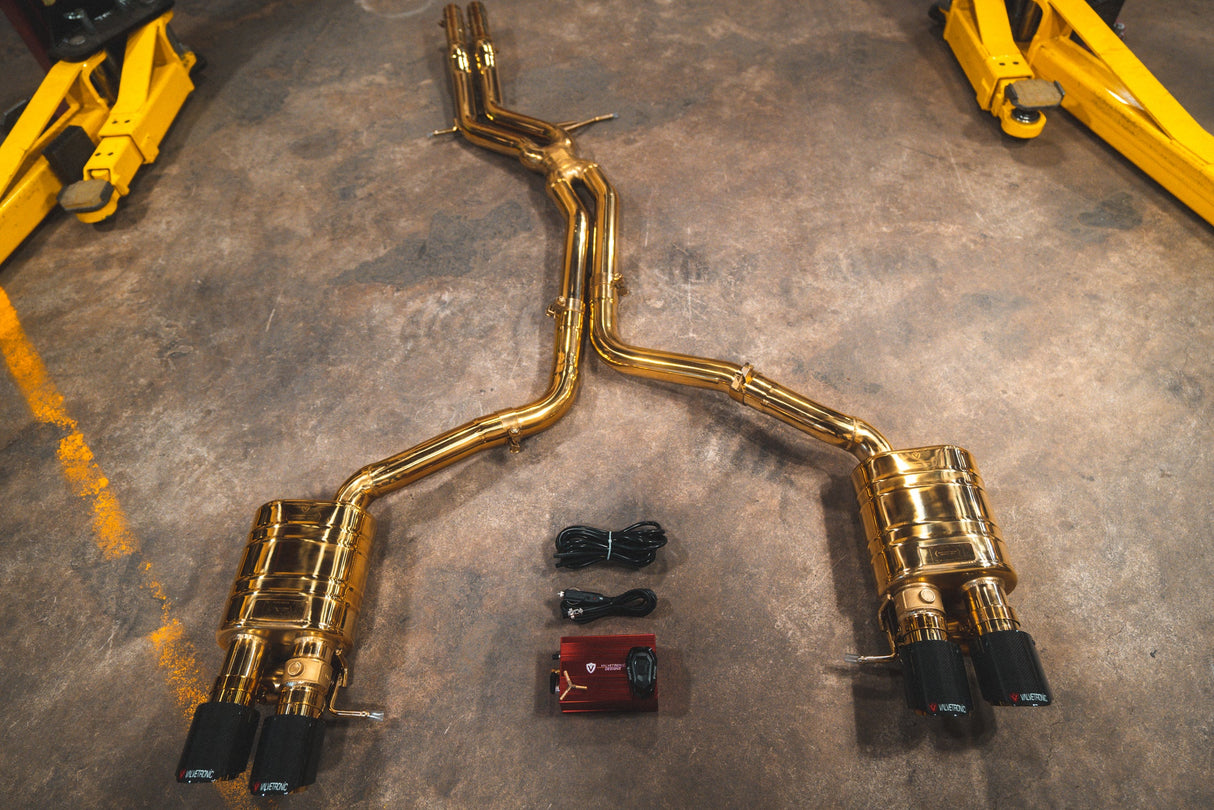 Valvetronic Designs® Audi S4/S5 B8/B8.5 Valved Sport Cat-Back Exhaust with 4" OD Tips
