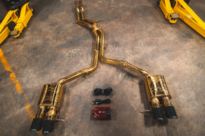 Valvetronic Designs® Audi S4/S5 B8/B8.5 Valved Sport Cat-Back Exhaust with 4" OD Tips