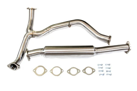 PLM® (15-21) Subaru WRX STI 304SS 3" Resonated Mid-Pipe Kit