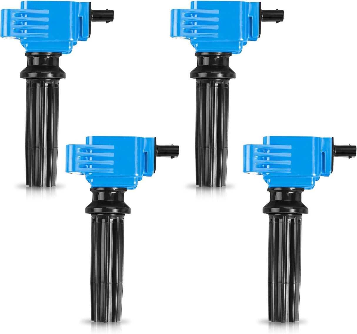 Kingman Speed® (12-20) Ford 2.0L/2.3L EcoBoost Blue Ignition Coil Packs (4-Pack)