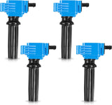 Kingman Speed® (12-20) Ford 2.0L/2.3L EcoBoost Blue Ignition Coil Packs (4-Pack)