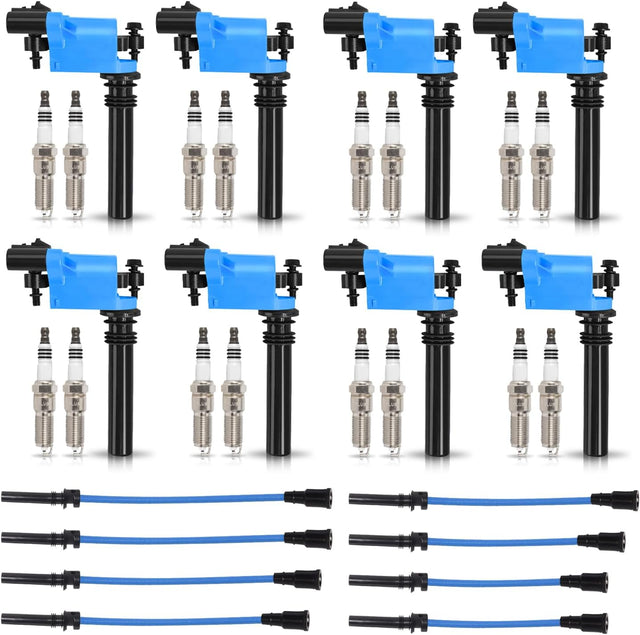 03-08 GEN III HEMI 5.7L Ignition Coils/Spark Plugs/Wires Kit (UF378)