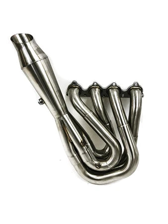 PLM® (88-01) Honda Power Driven H-Series Hood Exit Race Header 4-1 Megaphone (H22 F20B H22A)