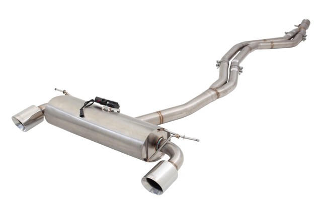 XForce (16-21) BMW M240i F22 Varex Valved 304SS 3" Cat-Back Exhaust with 4" OD Tips