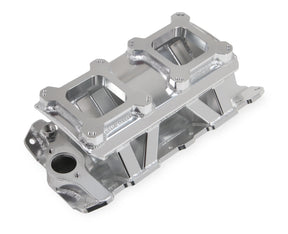 Holley® #825071 Small Block Chevy Dual Quad Single Plane Sniper Sheet Metal Fabricated Intake Manifold