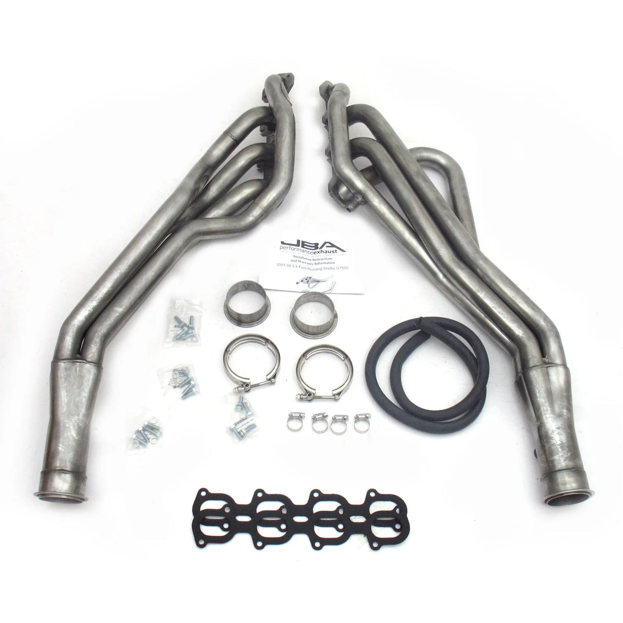 JBA 07-14 Ford Mustang GT500 5.4L/5.8L Long Tube Exhaust Headers